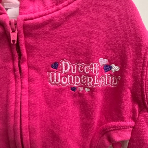 NWOT Dutch Wonderland 2T Zip Up Jacket Hoodie - Picture 2 of 6